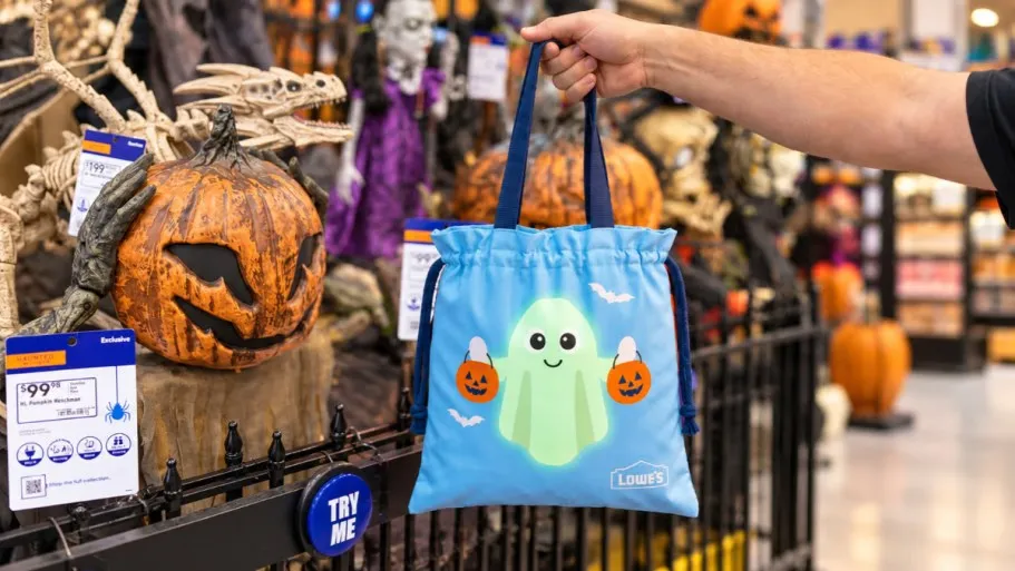 Free Lowe's Trick-or-Treat Tote Bag: 10/3 10am for Rewards Members