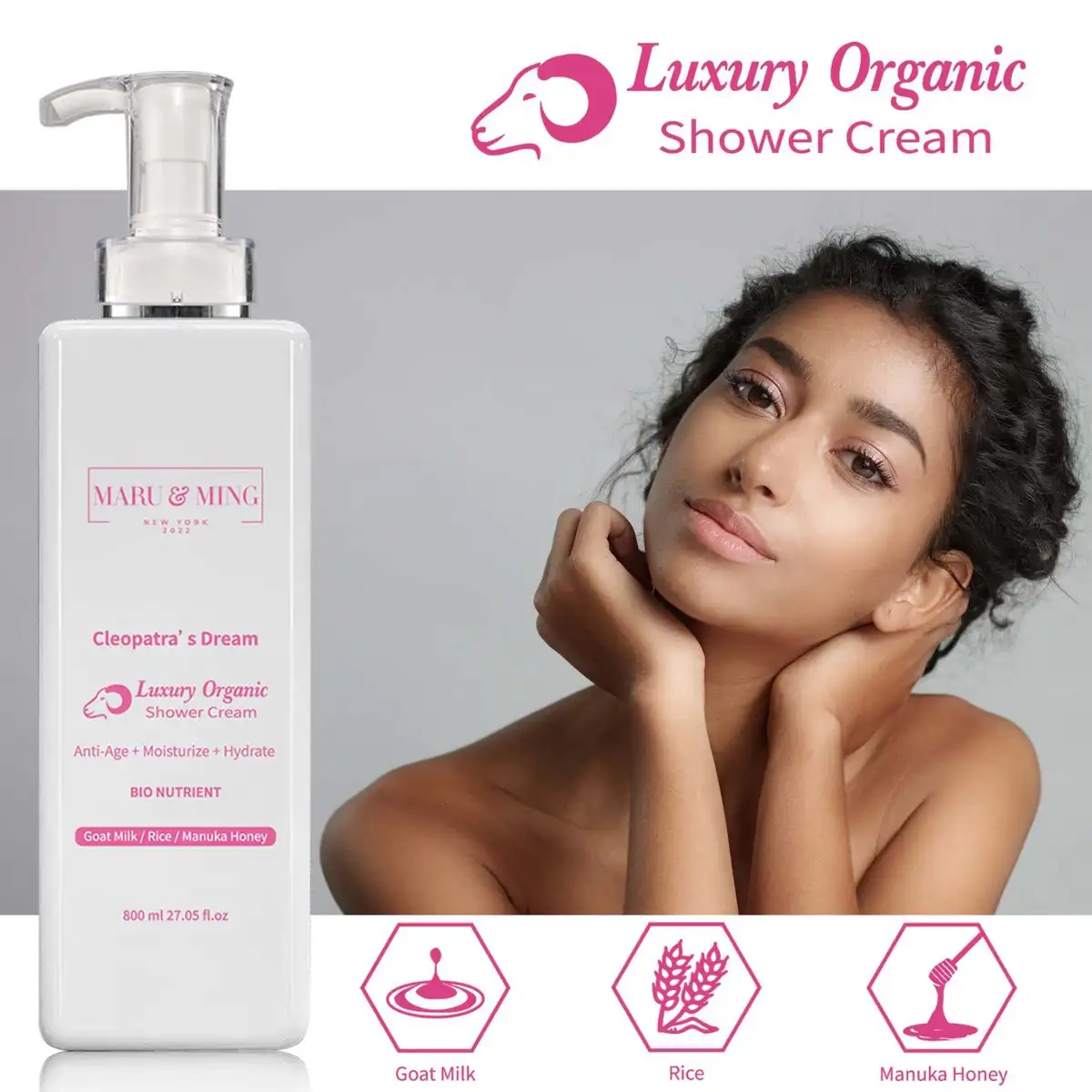 Free Maru & Ming Cleopatra Body Wash: 1-Week Free Sample!