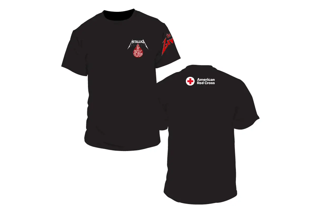 Free Metallica Tee: 1 Amazing Blood Donor Deal