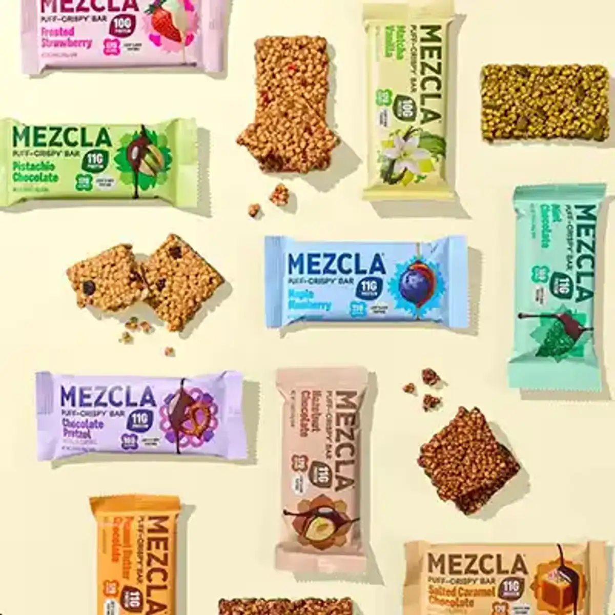 Free Mezcla Bar: Light, Crispy Snack Sample for Foodies