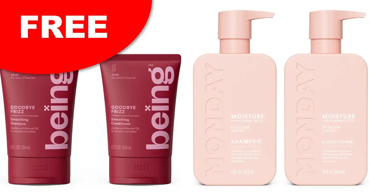 Free MONDAY Shampoo & Conditioner: Free Shipping & Feedback