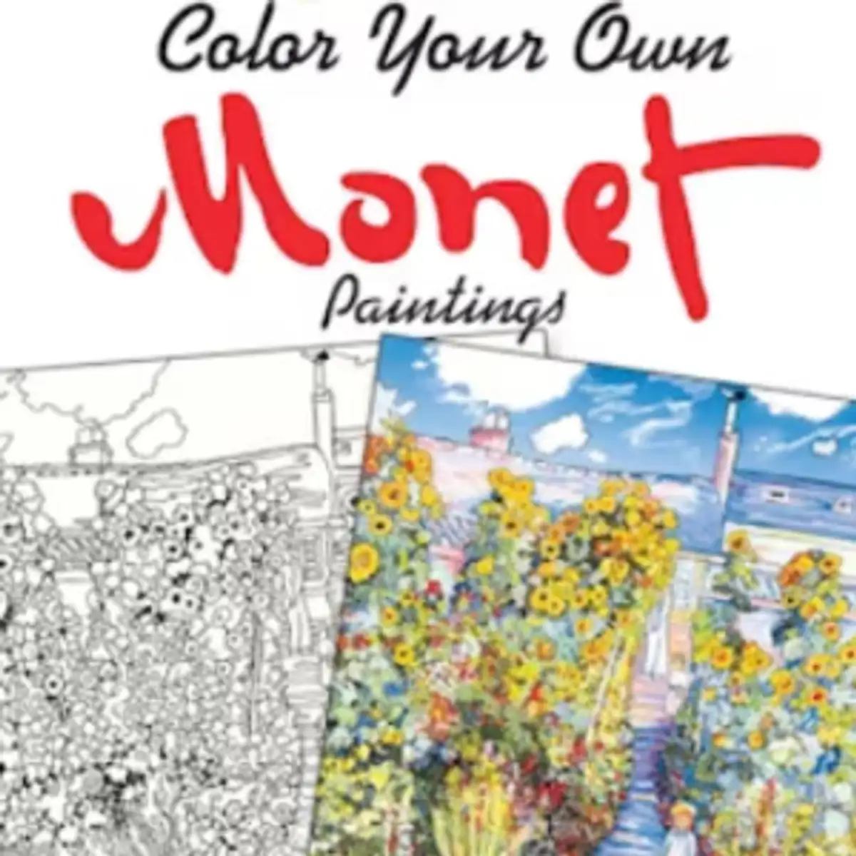 Free Monet Paintings: Color 2 Beautiful Pages + Inspiring Examples!
