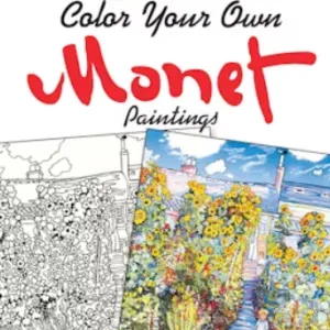 Free Monet Paintings: Color 2 Beautiful Pages + Inspiring Examples!