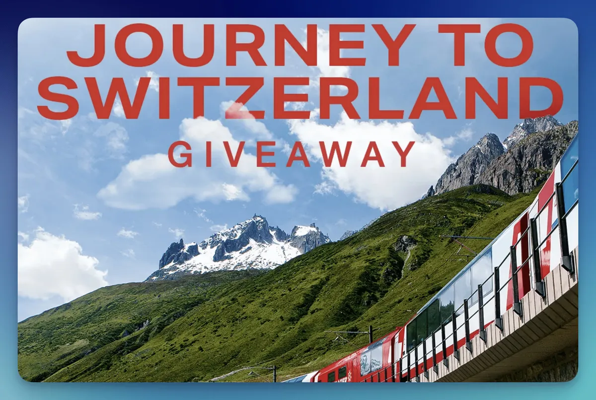 Free Mountain Gazette Journey To Switzerland Giveaway: Win 2-Week Swiss Adventure!