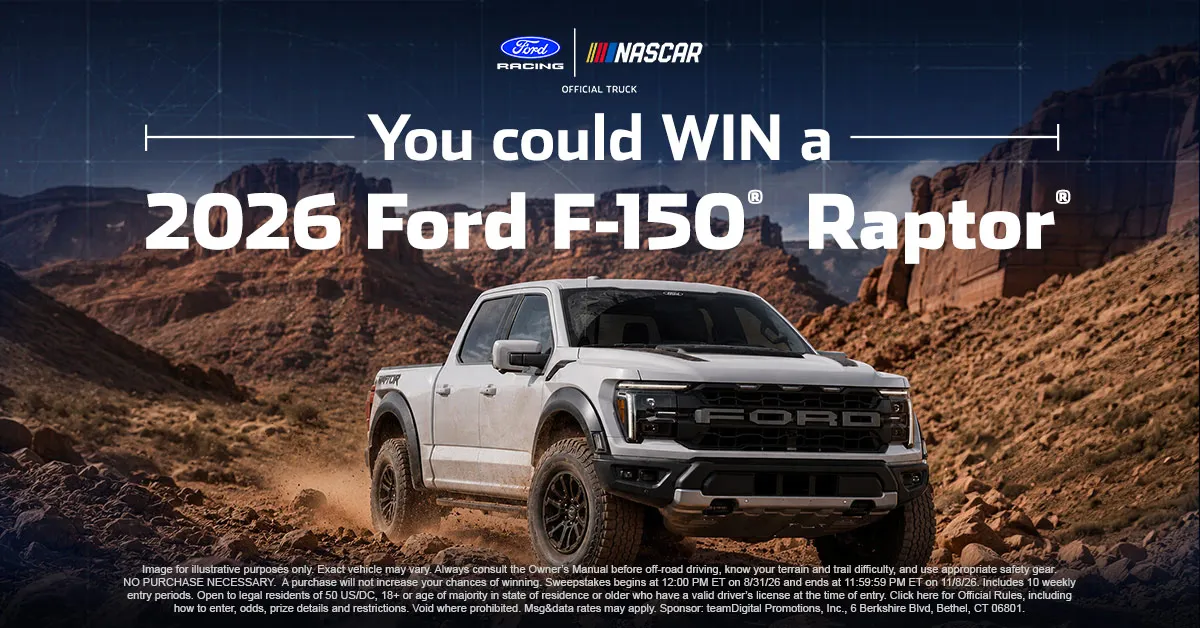 Free NASCAR Cup Series Chase Sweepstakes: Win 11 Prizes!