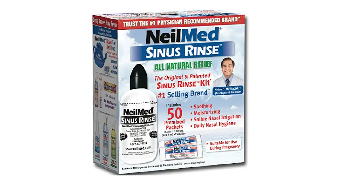 Free NeilMed Sinus Rinse Kit or NasaFlo Neti Pot: Get Yours Now!