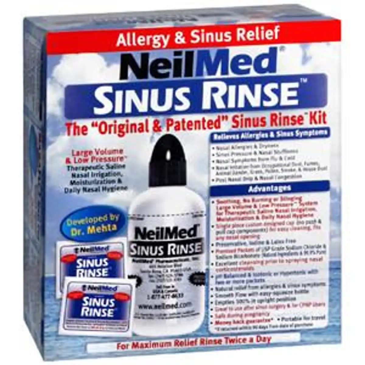 Free NeilMed Sinus Rinse Kit or Neti Pot: Score 1 Amazing Freebie!