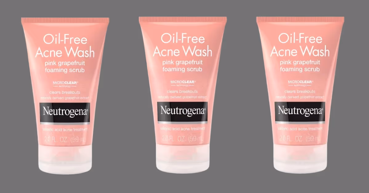 Free Neutrogena Oil-Free Acne Wash Face Scrub: 2 oz for $0! Get Yours Now!