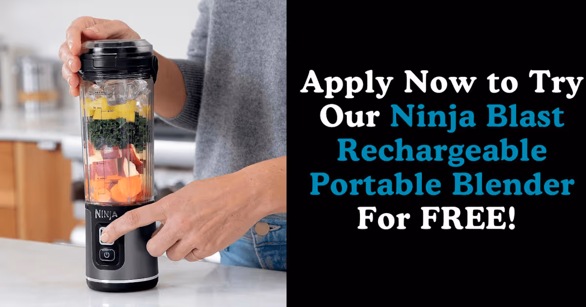 Free Ninja Blast Blender: 1 Amazing Portable Deal!