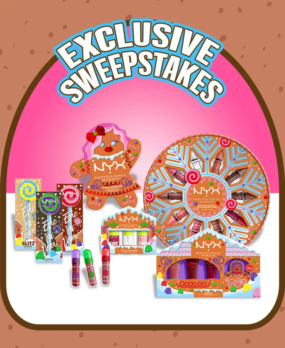 Free NYX PR Holiday Kit: Score 25 Amazing Makeup Sets!