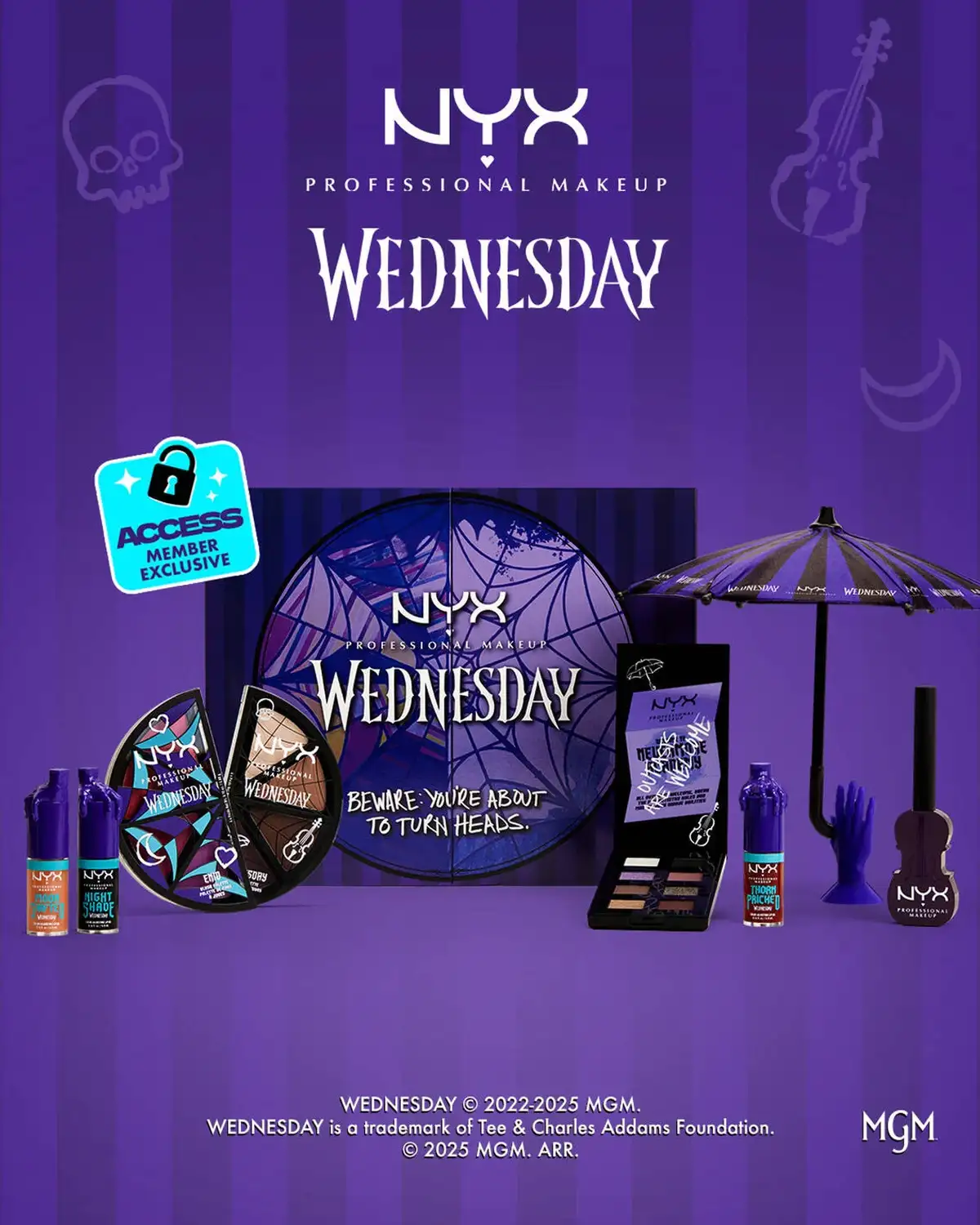 Free NYX Wednesday Collection: 8 Piece Vault!