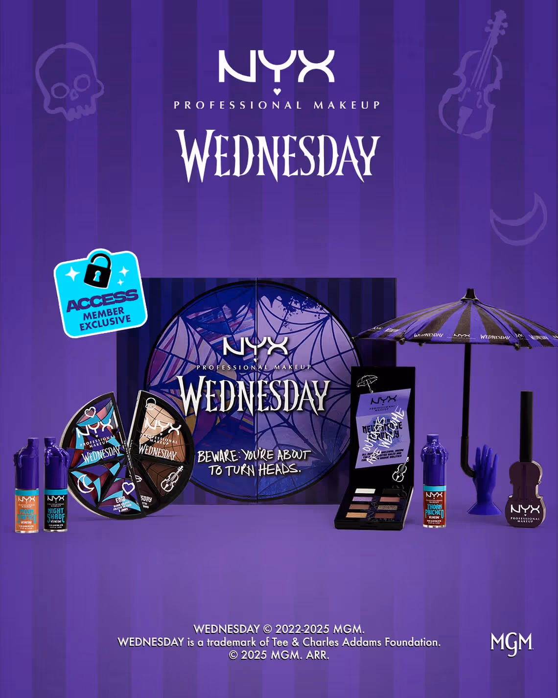 Free NYX Wednesday Collection: 8 Piece Vault!