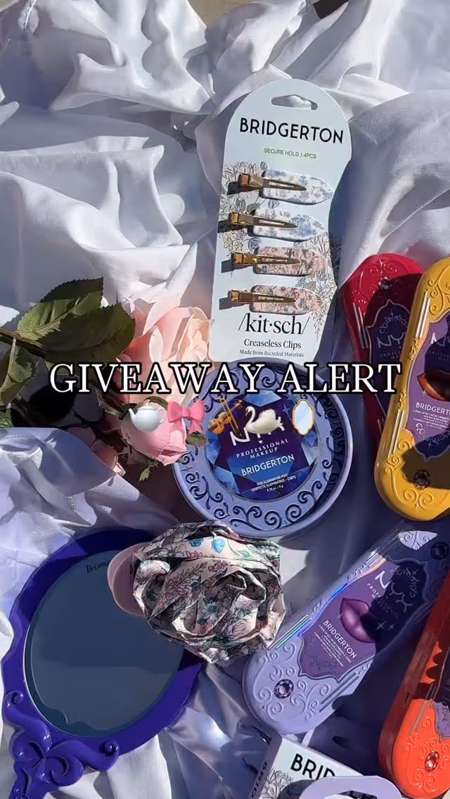 Free NYX x Kitsch Prize Pack: Score 1 Amazing Bridgerton-Inspired Beauty Haul!