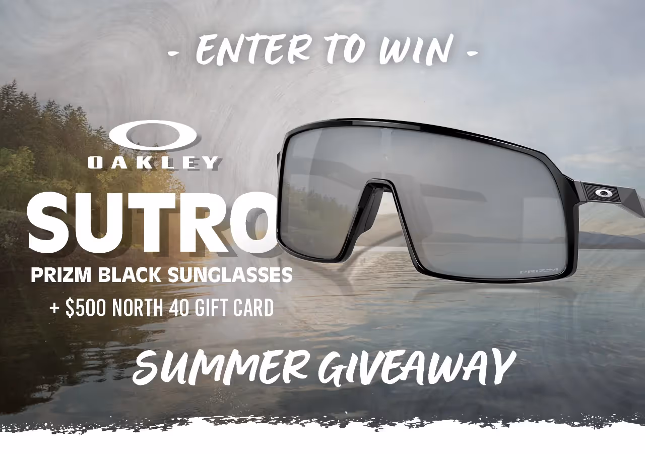 Free Oakley Sutro Sunglasses + $500 Gift Card!