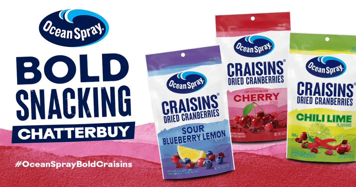 Free Ocean Spray Snack Sample: Join 790 for Exclusive Deal