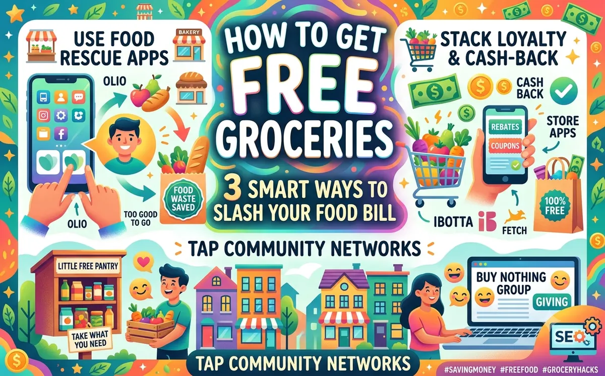 Free Olio & Food Rescue Apps: Get FREE Groceries Now! 3 Proven Strategies!