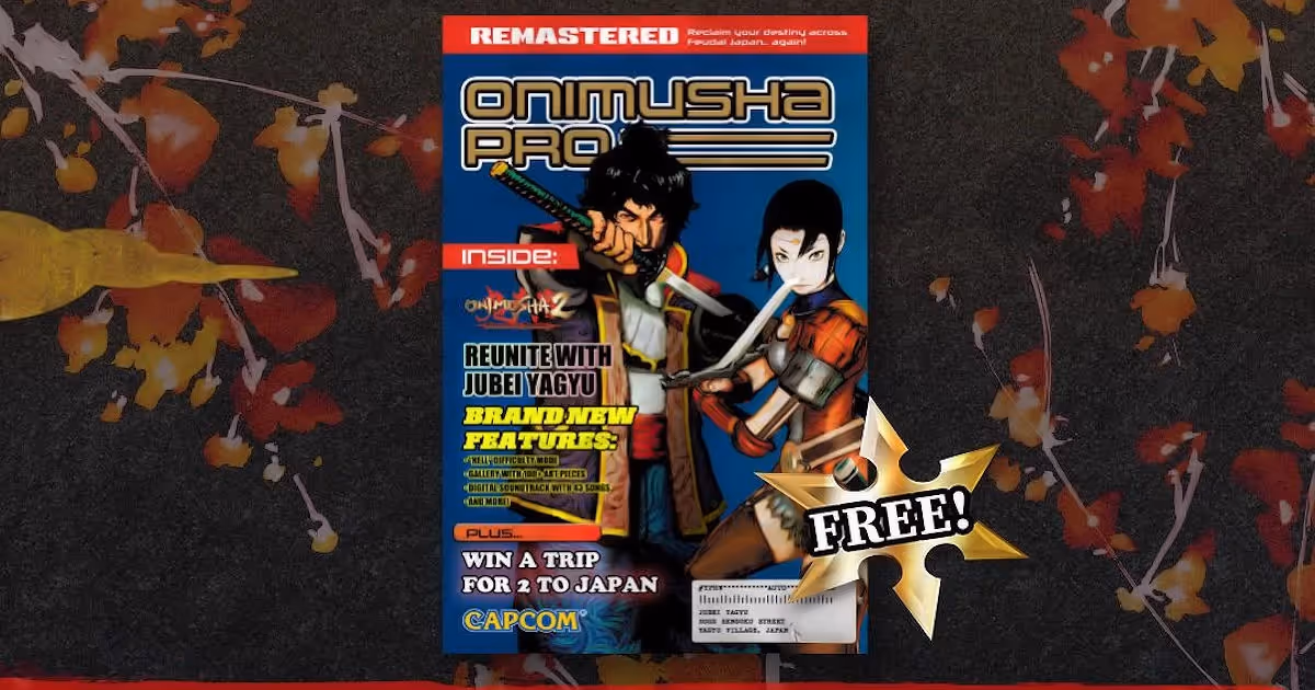 Free Onimusha Pro: Get Your 1st Issue Now!