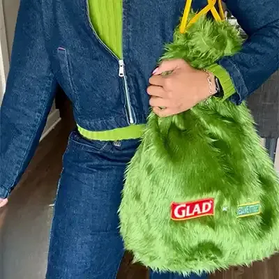 Free Oscar the Grouch-Inspired Fuzzy Bag: Score 1 Amazing FREE Bag!