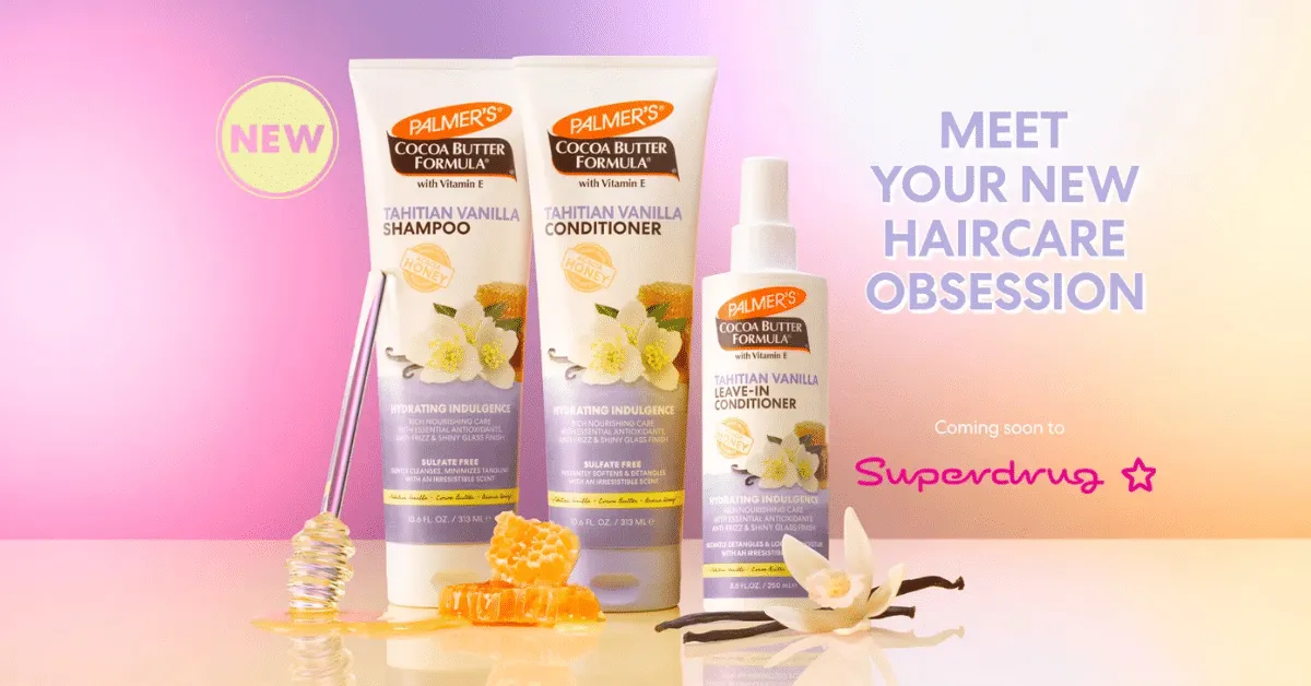 Free Palmer’s Tahitian Vanilla Shampoo & Conditioner: 313ml Pack