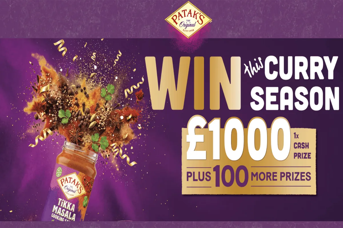 Free Patak’s Prizes: Win £1k & 100 Hamper Gifts!