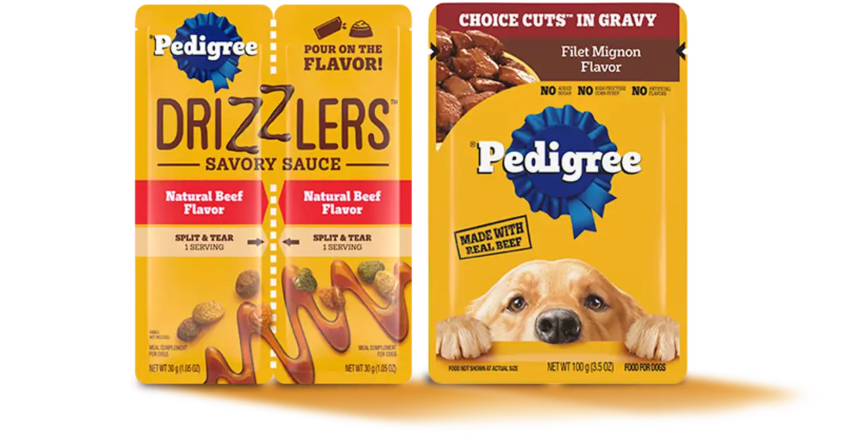Free Pedigree Drizzlers Dog Food Sample: Sign Up Now