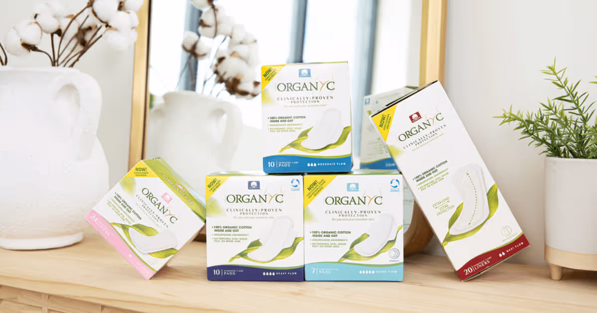 Free Period Sample: Get 1 Organyc Product Now!