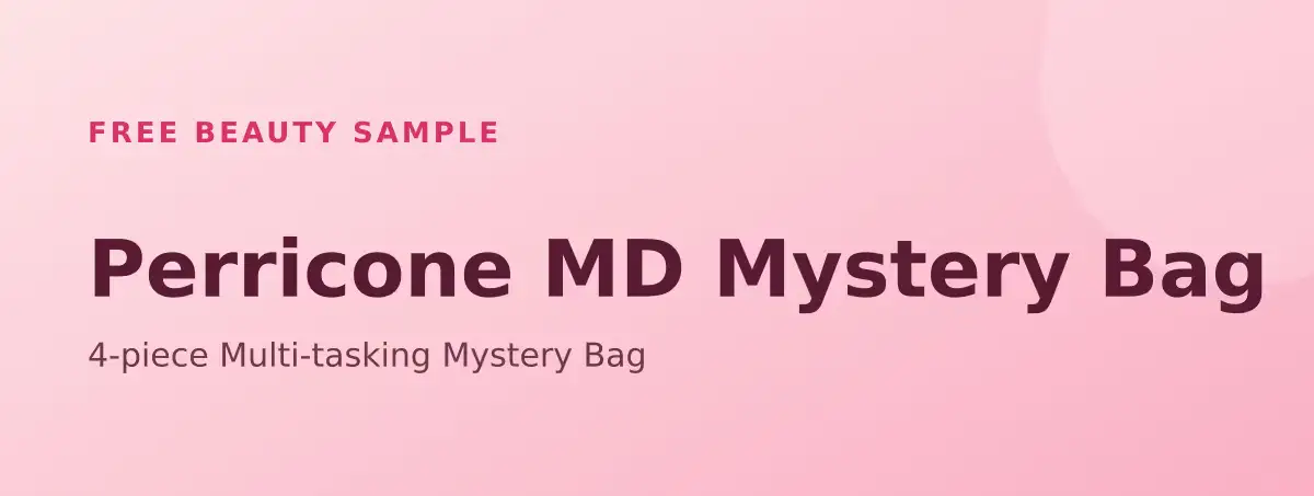 Free Perricone MD Mystery Bag: 4-piece Multi-tasking Mystery Bag