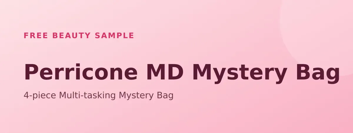 Free Perricone MD Mystery Bag: 4-piece Multi-tasking Mystery Bag