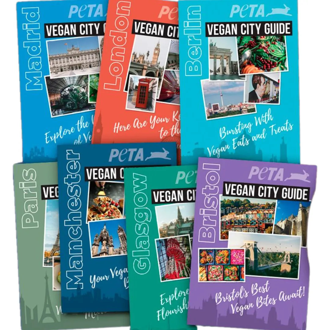 Free PETA City Guides: Score 4 Amazing Vegan Guides!