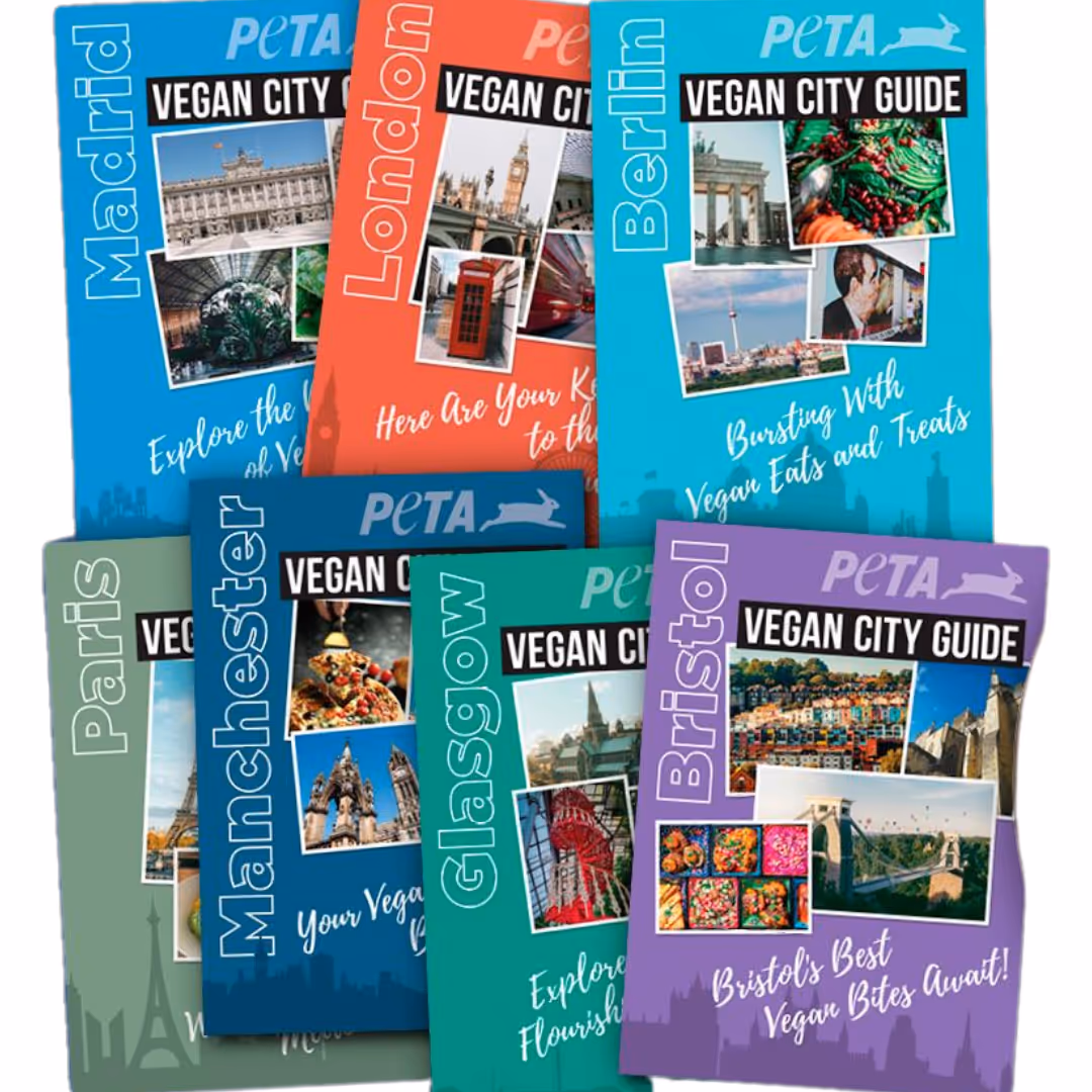 Free PETA City Guides: Score 4 Amazing Vegan Guides!