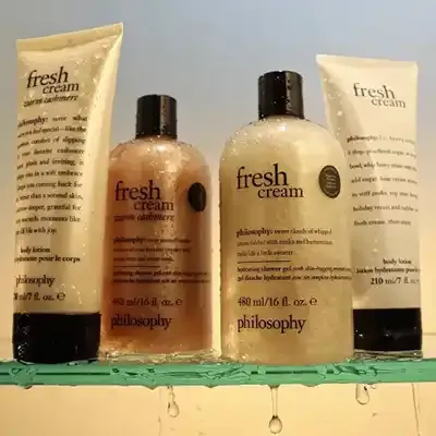 Free Philosophy Fresh Cream Prize Pack: Shower Gel & Body Lotion