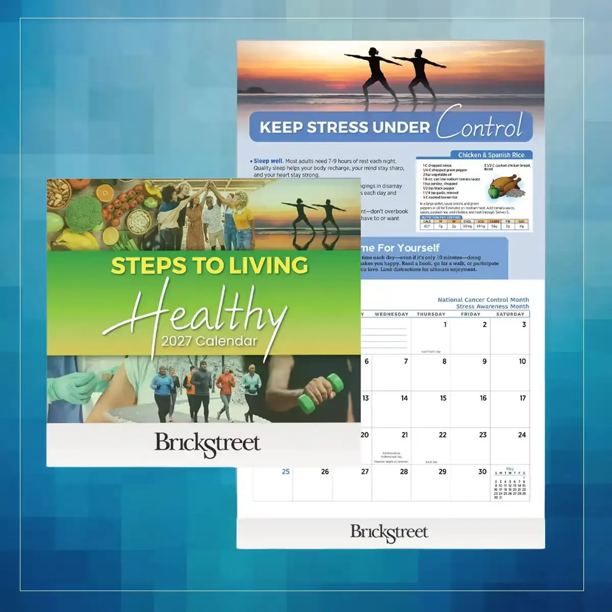 Free Positive Promotions 2027 Calendar: Steps to Living Healthy