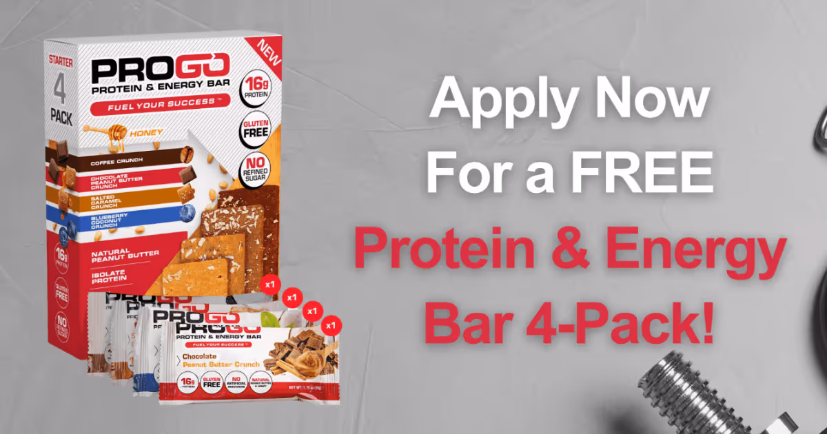 Free Progo Bar Sample: Claim 1 Now!