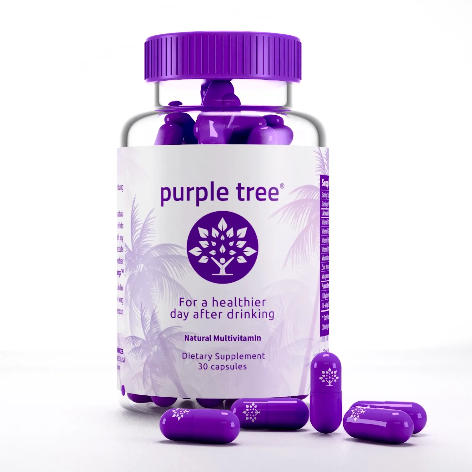 Free Purple Tree Post-Celebration Wellness Supplement Sample