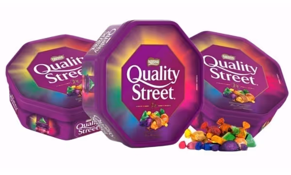 Free Quality Street Tub: Claim 1 of 30 Tubs Now!