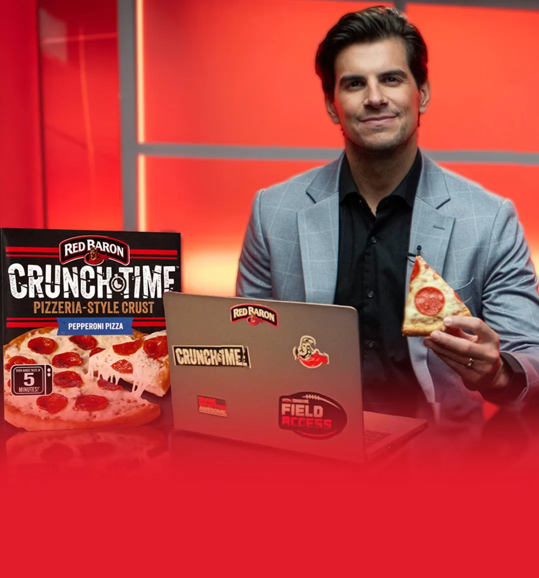 Free Red Baron Crunchtime Pizza Coupon: First 10,000 Entries