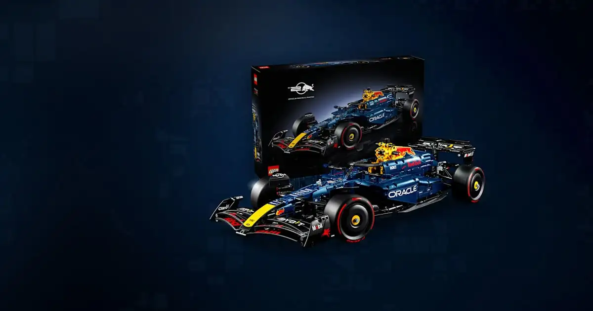 Free Red Bull Racing LEGO Technic Kit: Win 1:8 Scale RB20!