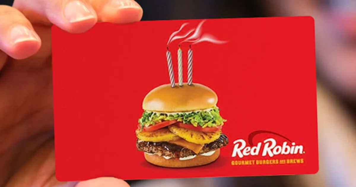 Free Red Robin Burgers! Win 1 of 1500+ Prizes