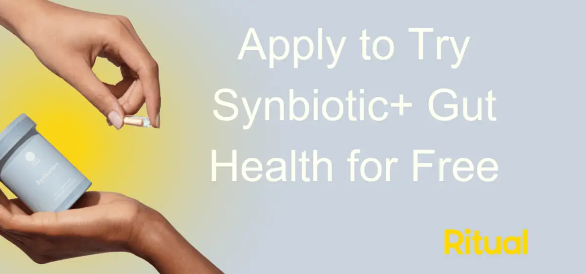 Free Ritual Synbiotic+ Gut Health: 3-in-1 Sample Deal