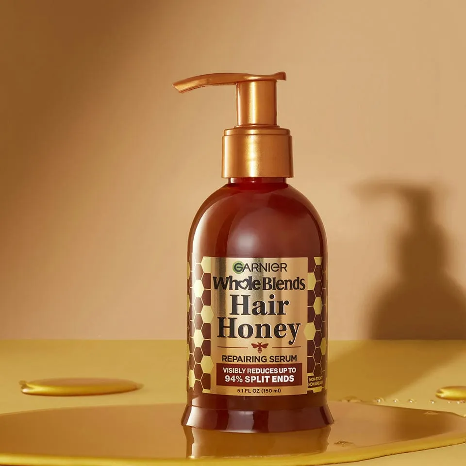 FREE Sample of Garnier Whole Blends Hair Honey Serum: Unlock Your Best Hair Now