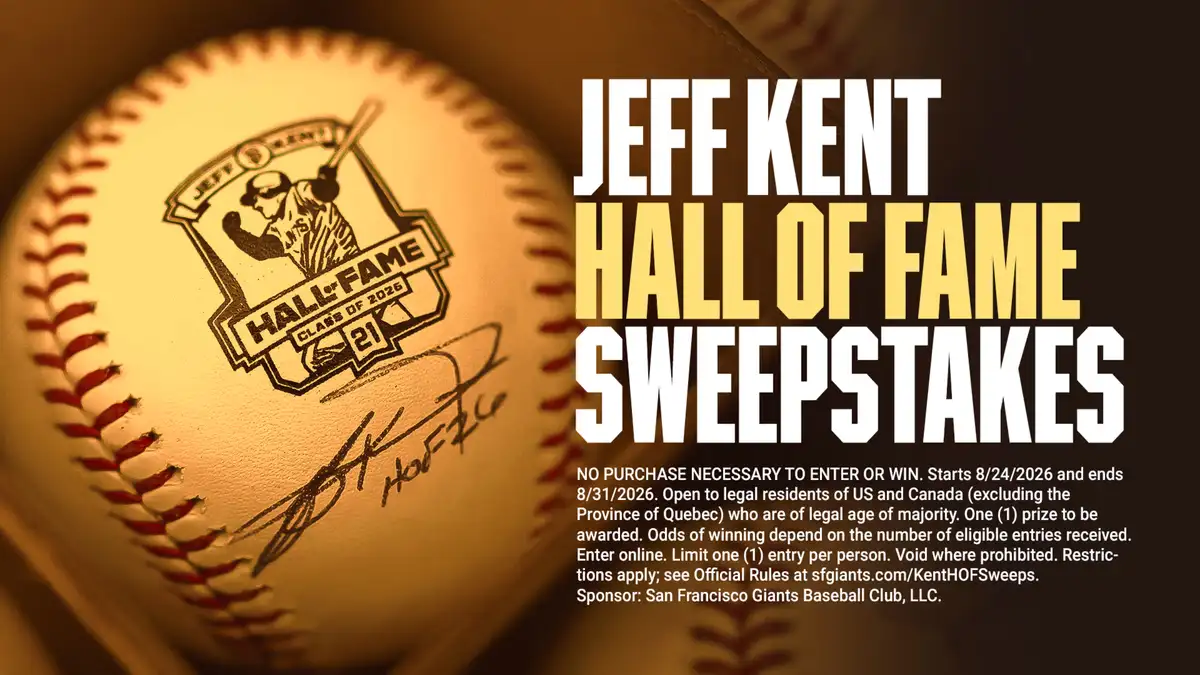 Free San Francisco Giants Jeff Kent Baseball: Win Autographed!
