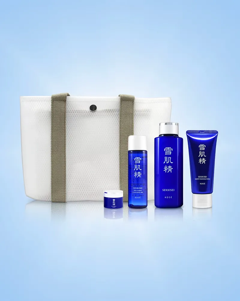 Free SEKKISEI Set: Double Cleanse, Double Care!