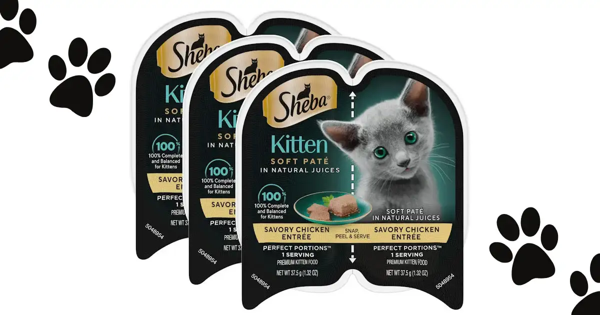 Free Sheba Kitten Food Sample: Claim Your 1 Perfect Portion!