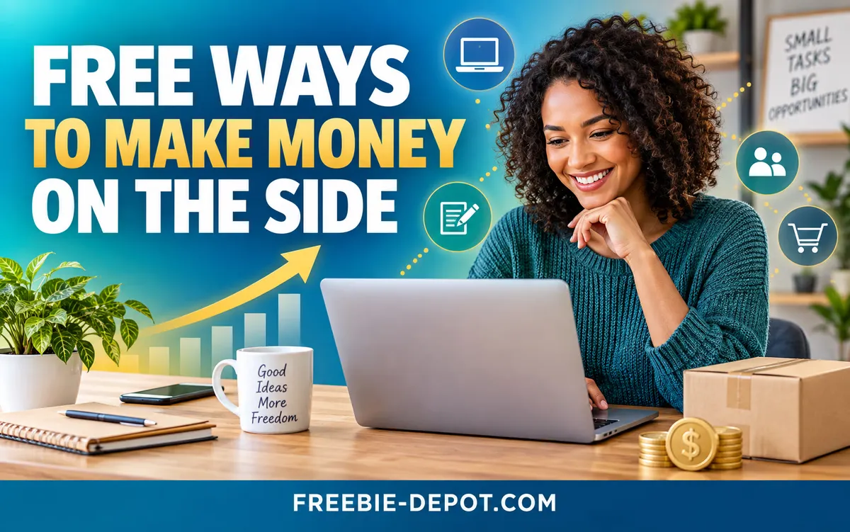 Free Side Hustle Guide: 25 Proven Ways to Earn Cash NOW!