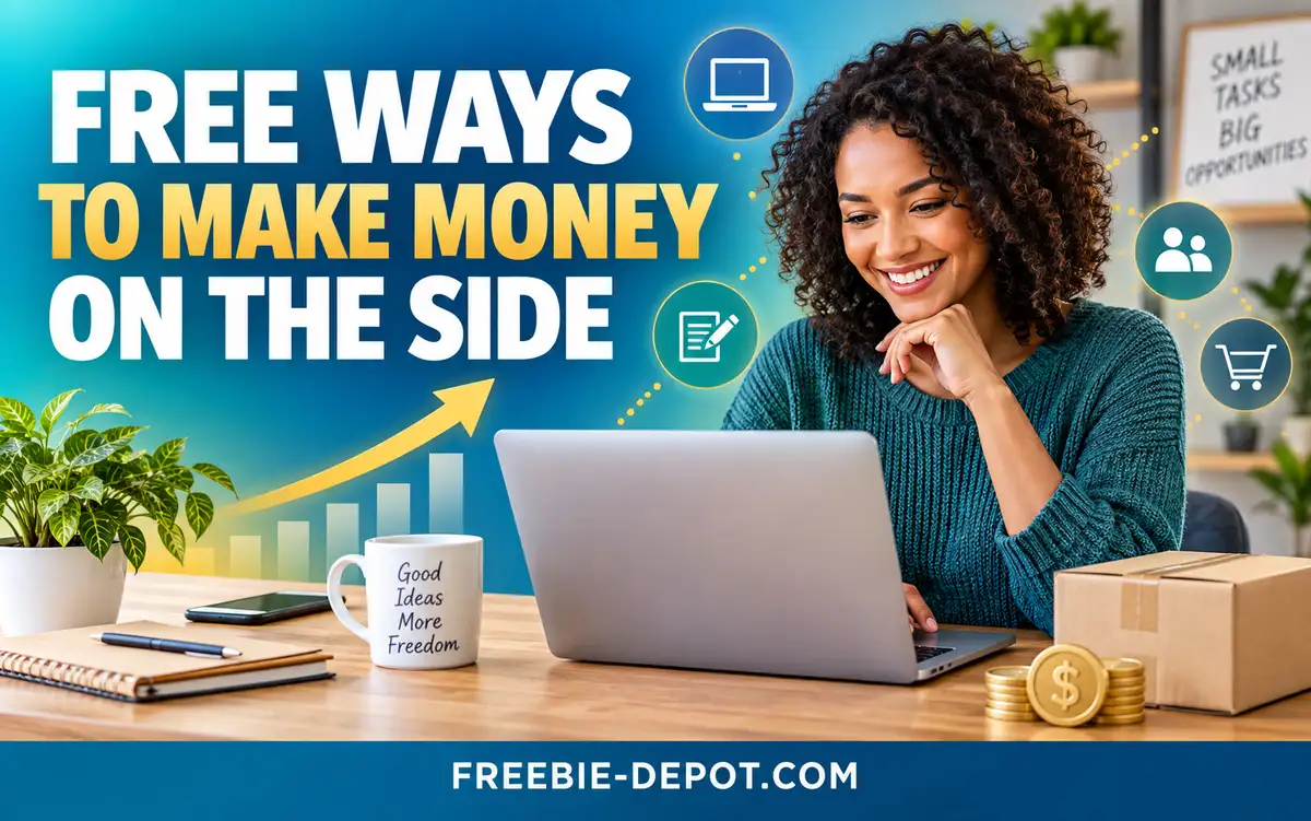 Free Side Hustle Guide: 25 Proven Ways to Earn Cash NOW!