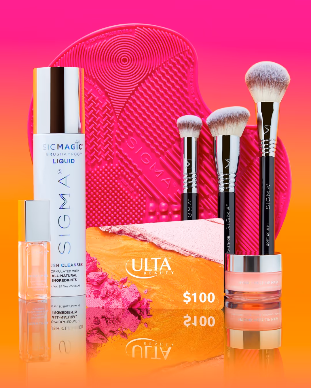 Free Sigma Beauty: Win $100 Ulta Gift Card + 3 Bundles