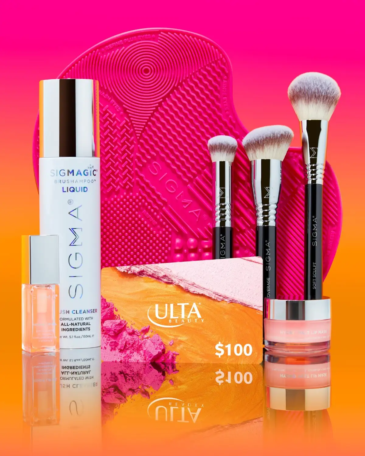 Free Sigma Beauty: Win $100 Ulta Gift Card + 3 Bundles