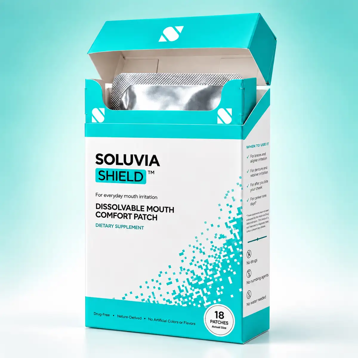 Free Soluvia Dissolvable Mouth Care Patch: First 1,000 Samples for Honest Feedback - US Only, Limited Availability