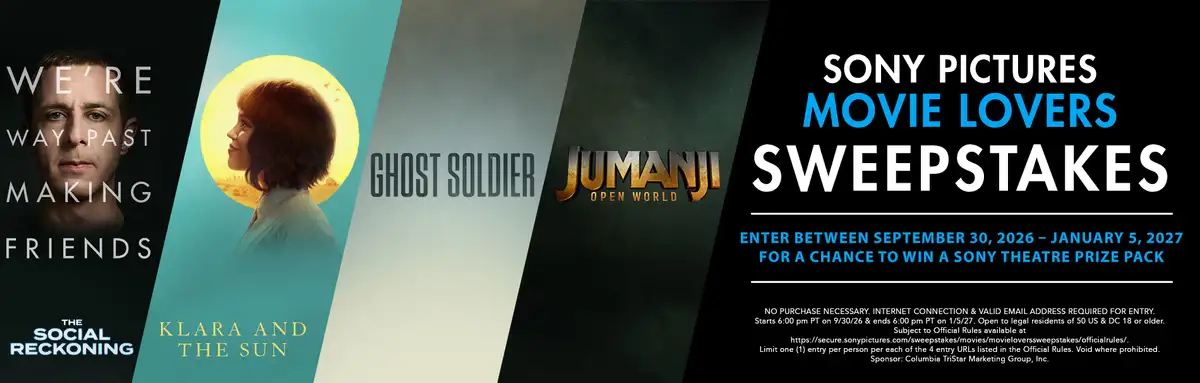Win $4,750 Sony Home Theater Bundle — Sony Pictures Sweepstakes