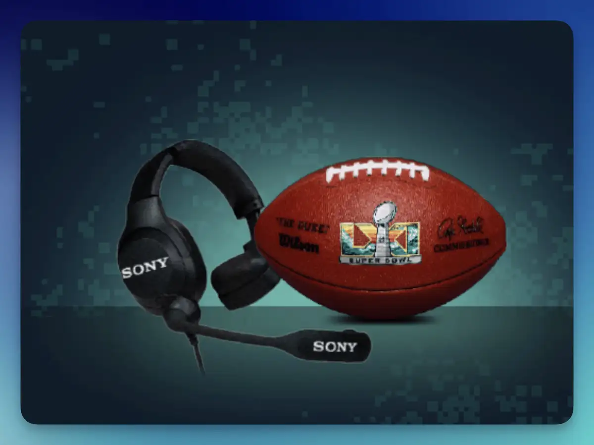 Free Sony Super Bowl LXI Sweepstakes: Win a $10k Trip!